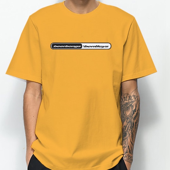 Post Malone merch shirt Beerbongs & Bentleys (rolling loud merch) - Picture 1 of 1